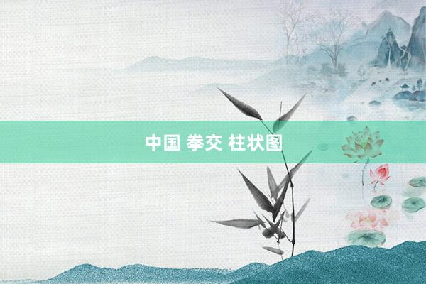 中国 拳交 柱状图